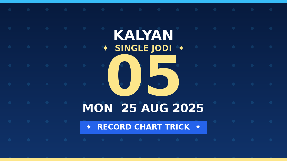 30 August 2025 shandar single jodi 05 aur panel 244 family By Prof SK Jain